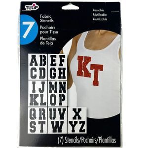 Tulip Reusable Fabric Stencils - 7 Stencils NEW In‎ Package